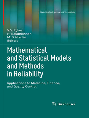 cover image of Mathematical and Statistical Models and Methods in Reliability